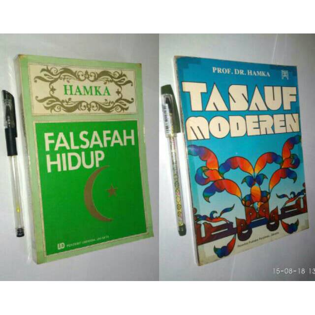 (Original) Paket 2 Buku Hamka: Falsafah Hidup. Tasauf Modern :