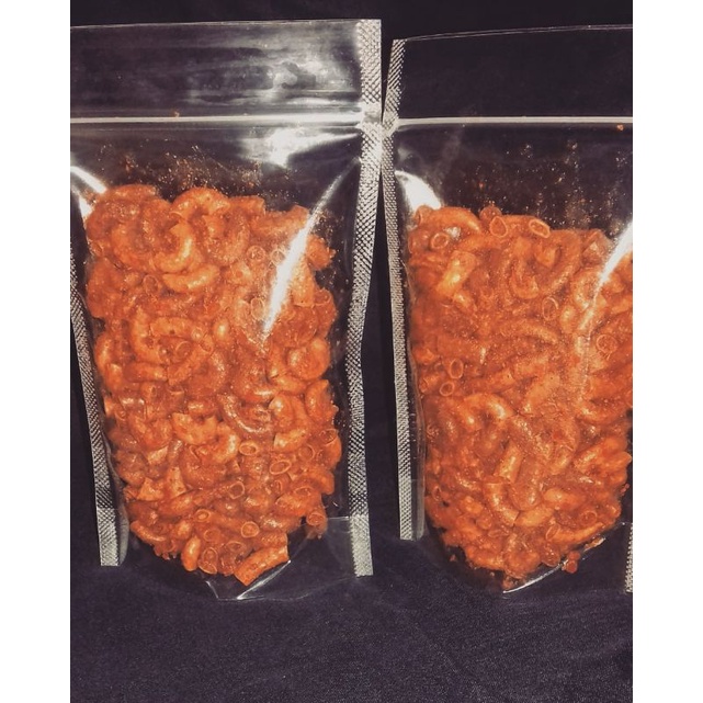 

MAKARONI KRIUK / MAKARONI BANTET / MAKARONI PEDAS DAUN JERUK