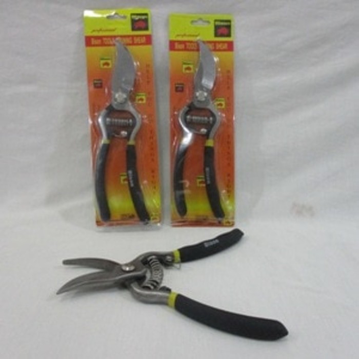 BISON Gunting Dahan Stek Ranting Stainless Steel/Tools Pruning Shear