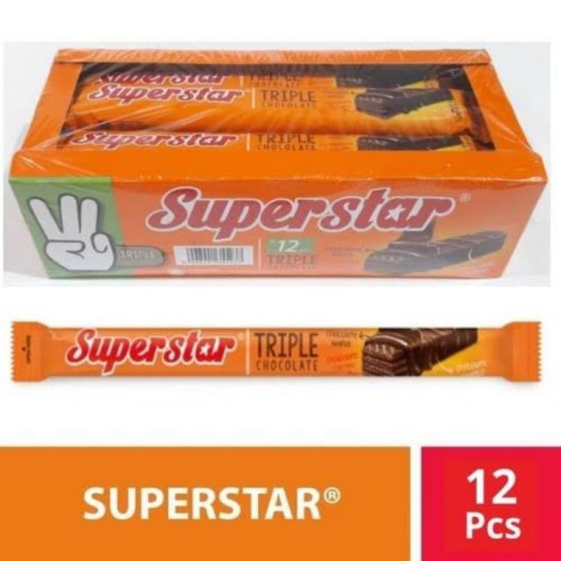 

SuperStar Triple Chocolate box (20+1 bks x 16g)