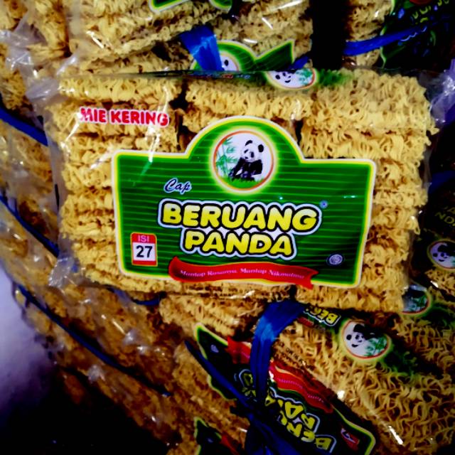 Mi kering cap beruang panda