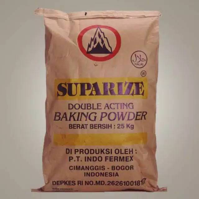 

Ready Lg Suparize baking powder double acting 100gr repack