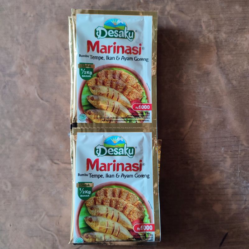 

Bumbu Marinasi Desaku Renteng 15 gr isi 12