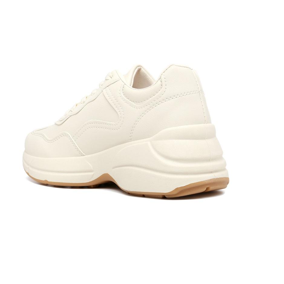 Siwon Sepatu Sneakers Wanita Sport Shoes Cream 537 {SGG.19Au22ᴾ}