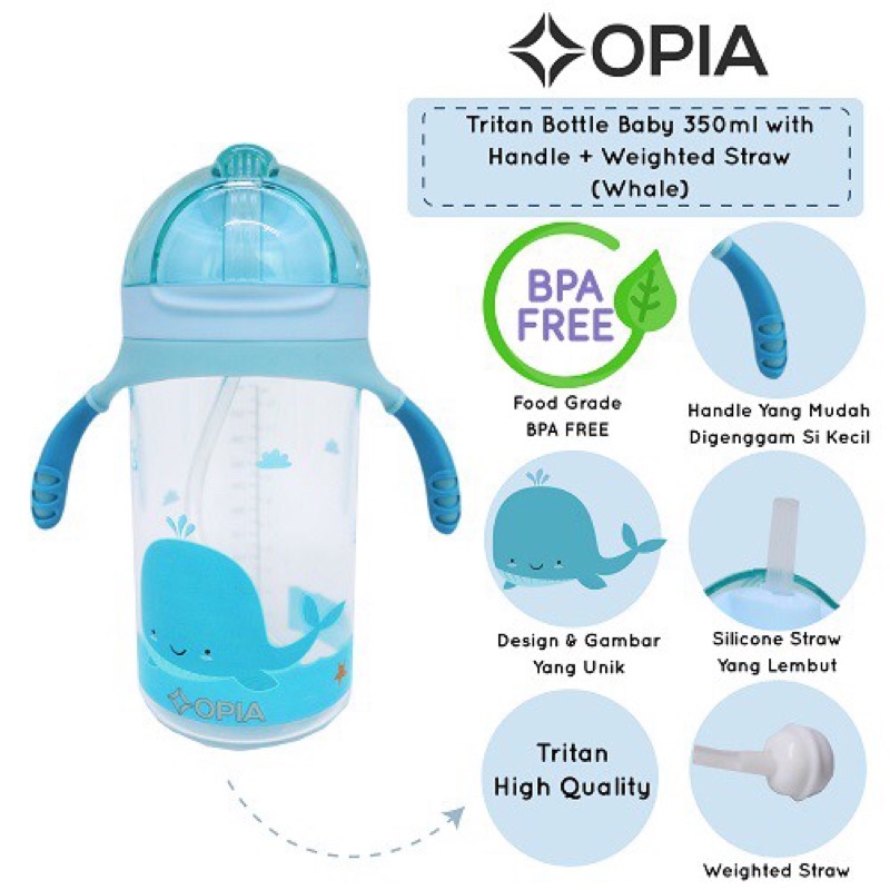 Opia Tritan Bottle baby 350ml