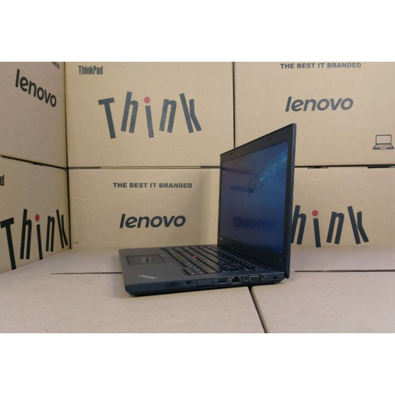 LAPTOP LENOVO THINKPAD  T450 CORE I5 GEN5 RAM 8GB SSD 180GB BEKAS BERKUALITAS