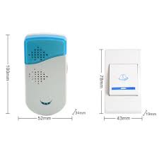 Bell / Bel Wireless Rumah Remote Control TENAGA BATERAI Doorbell 32 Musik Salam Assalamualaikum