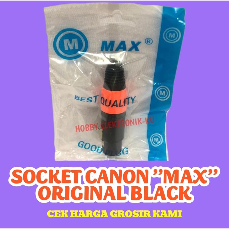 SOCKET CANON MAX BLACK ORIGINAL