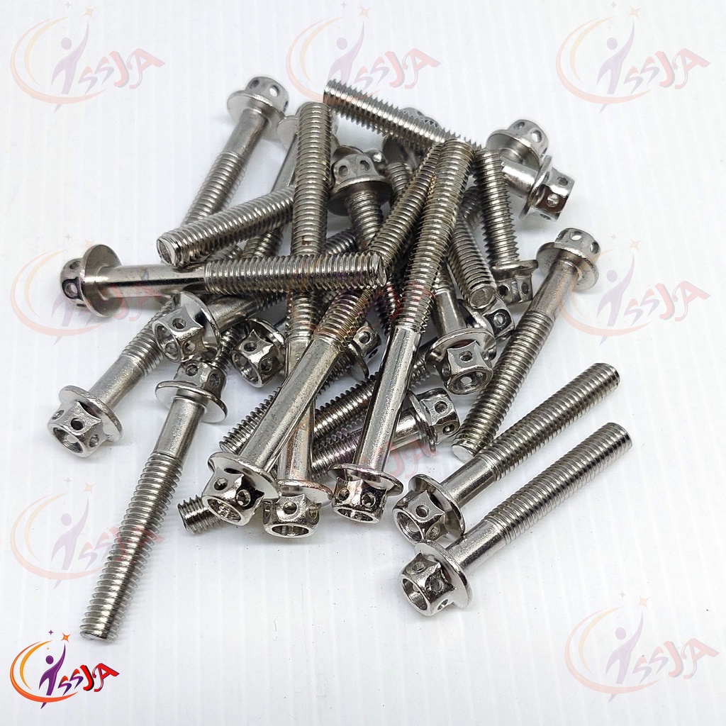 Baut blok baut mesin tiger stainles full set 23 baut BEST QUALITY TAHAN DAN KUAT