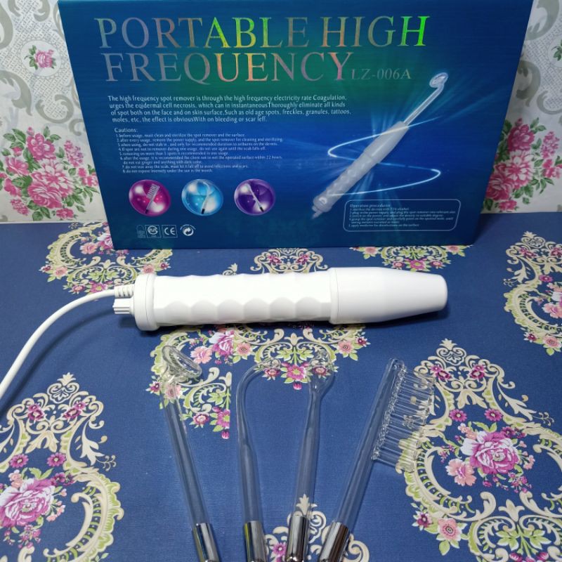 ALAT FACIAL PORTABLE HF HIGH FREQUENCY