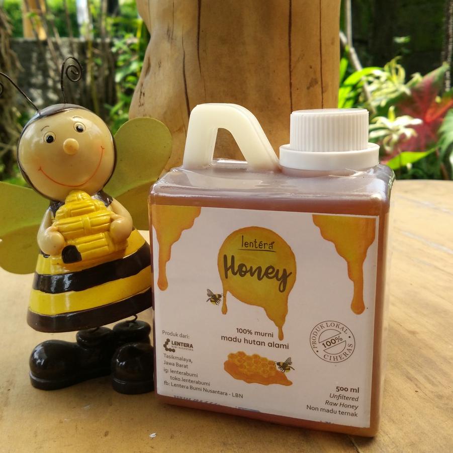 

NEW !!! 5.5 MADU ASLI HUTAN 'LENTERA' 500 ml | Lentera Raw Forest Honey | Murni Tanpa Pemanasan [KODE 9]