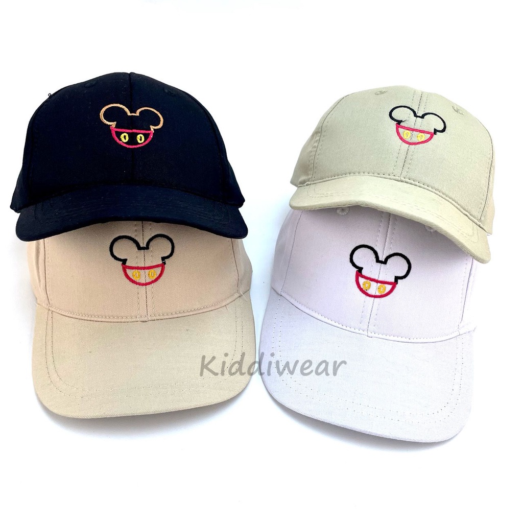 (HZ) TOPI ANAK FASHION HAT TOPI MOTIF LUCU BORDIR UNISEX TOPI MOTIF BORDIR PREMIUM MIC