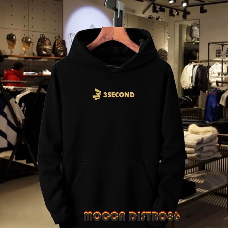 Hoodie Distro 3second-3 Premium Print