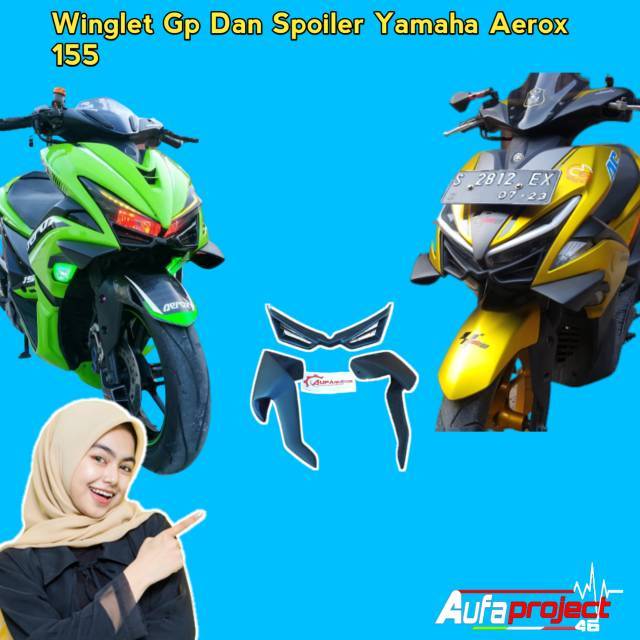 Winglet Gp Dan Spoiker Yamaha Aerox 155 Aksesoris Yamaha Aerox