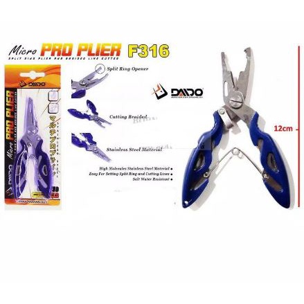 Fishing Daoido Pliers Split Ring / Tang Pancing F316