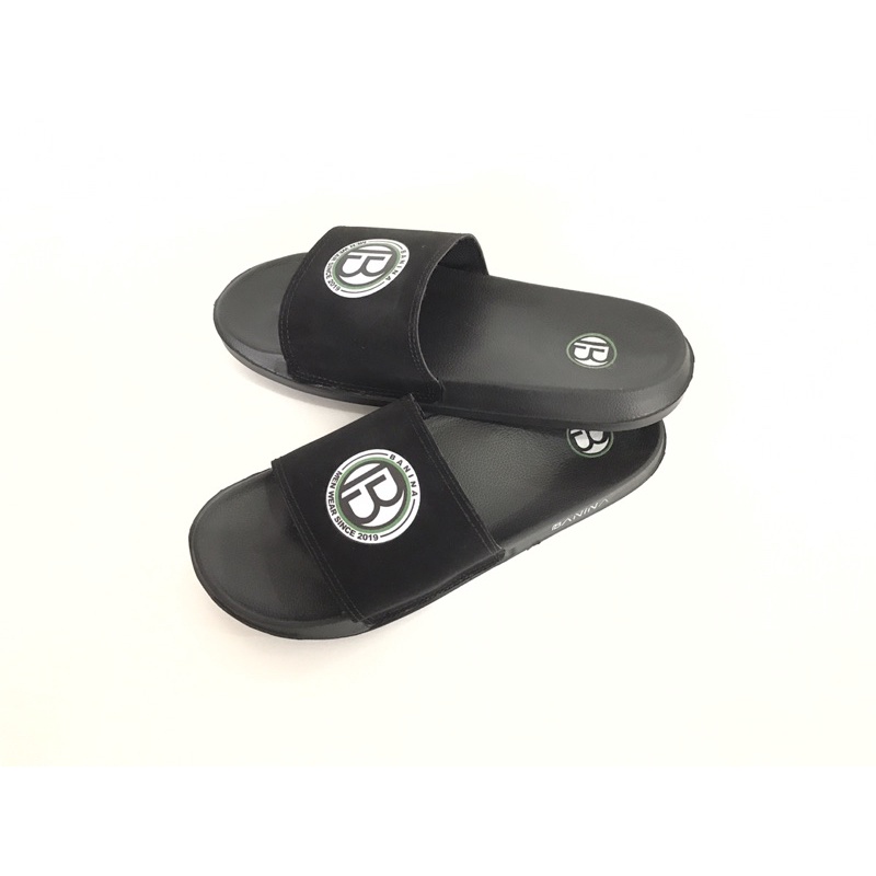 Sandal Logo Banina Slide - Slipper Banina / Sandal Slide / Sandal Slop / Sandal Slip on Unisex / San
