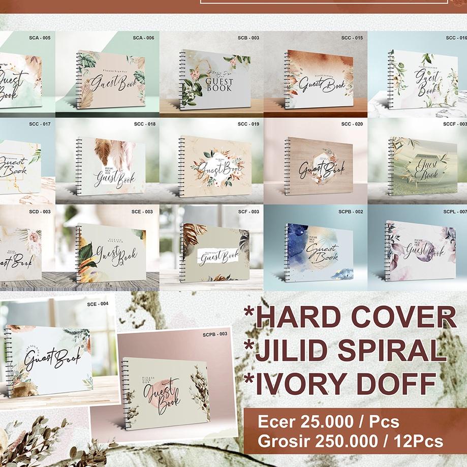 

Update - BUKUTAMU HARDCOVER isi 400 Undangan JILID SPIRAL GRIYABLANGKO SERI 3| Bukutamu Penikahan | Guest Book