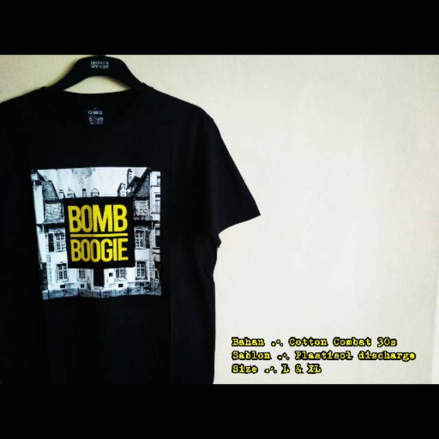 kaos boombogie original/kaos distro, kaos pria