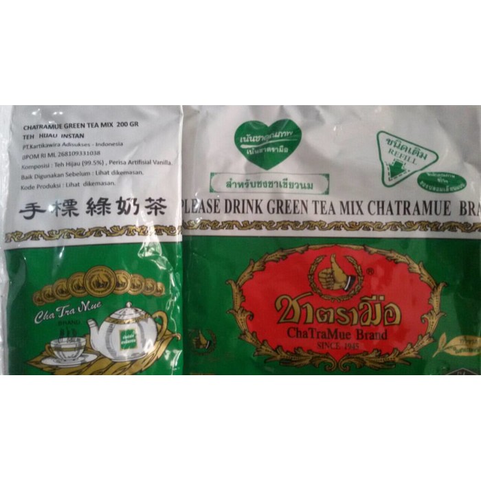 

Promo THAI TEA GREEN TEA Keren
