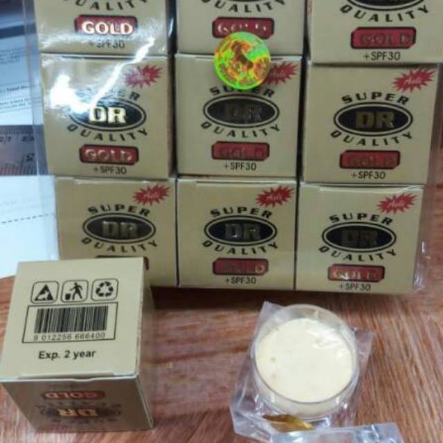 Cream Dr gold original holo kuda Ecer