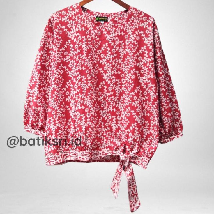 Sudah READY.. shibata blouse batik casual