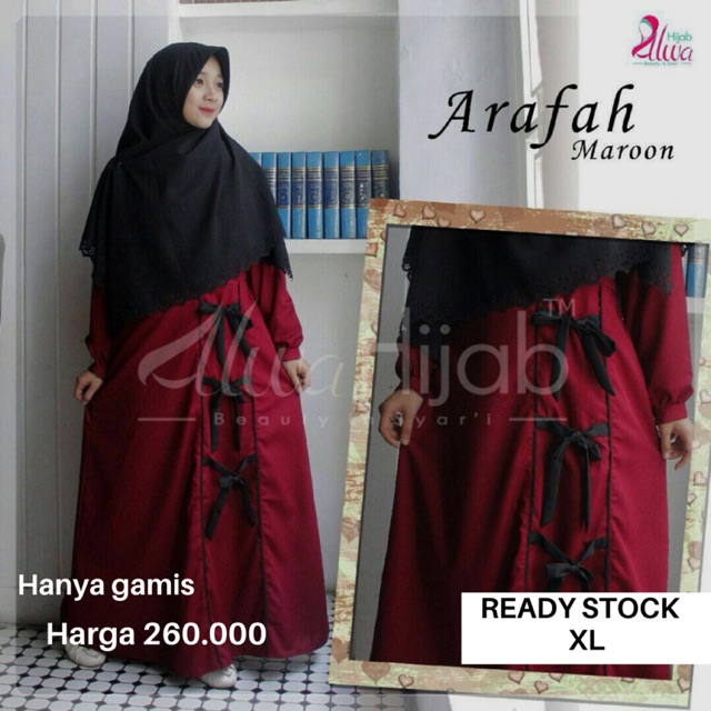 Gamis arafah by alwa hijab