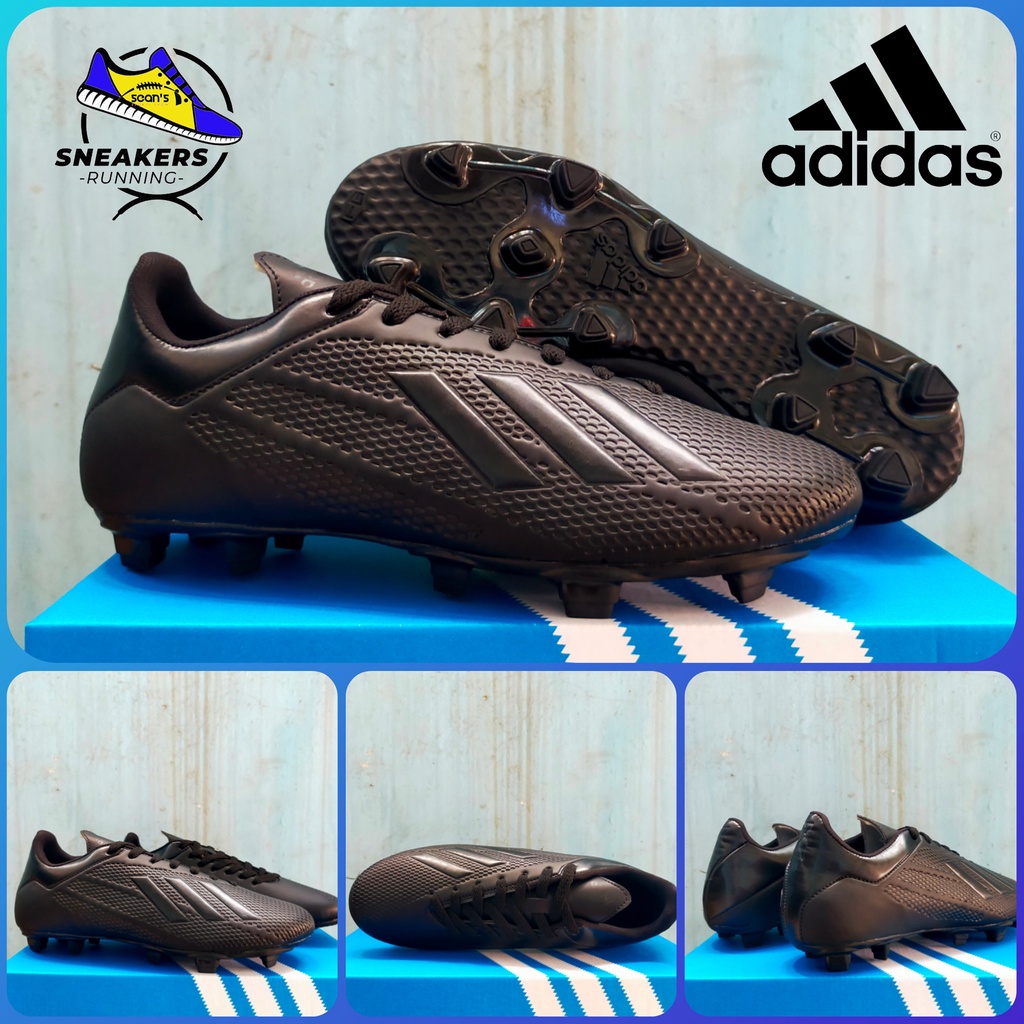 Sepatu Bola Adidas X Full Black Komponen Grad Ori Terpopuler Sepatu Sepak Bola Adidas X Pria Dewasa 