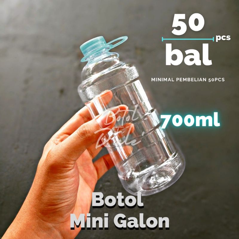 Mini Galon 700ml / Botol Plastik Mini Galon 700ml / Botol Plastik 700ml / Botol 700ml / Mini Galon /