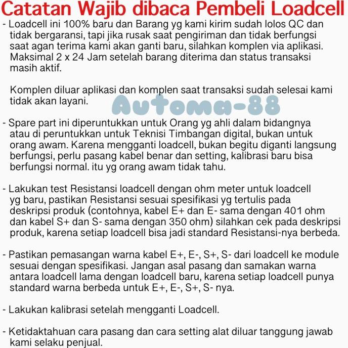 Strain Gauge Pressure Sensor 300Kg Loadcell 300Kg Load Cell 300 Kg