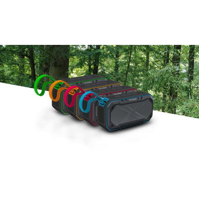 W-KING SPEAKER BLUETOOTH WATERPROOF SPEAKER OUTDOOR ANTI AIR IPX7 S18 - MERAH