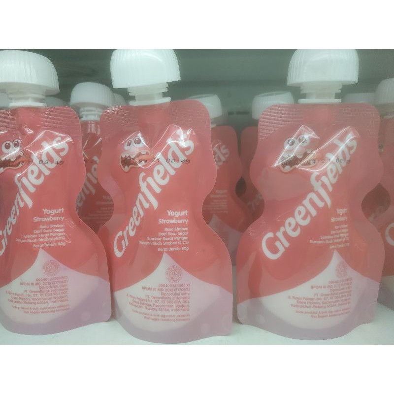 

yogurt grandfields strawberry 80gr