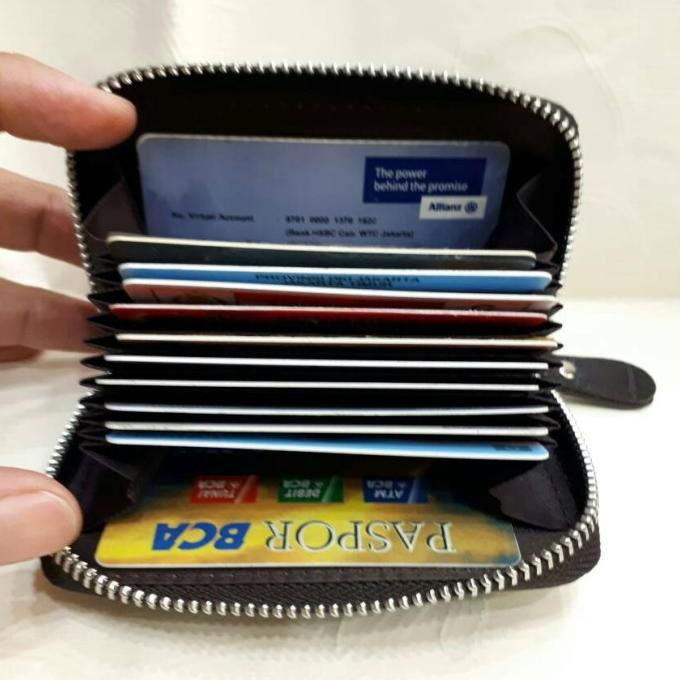 Dompet Kartu Crocodile Wanita / Pria