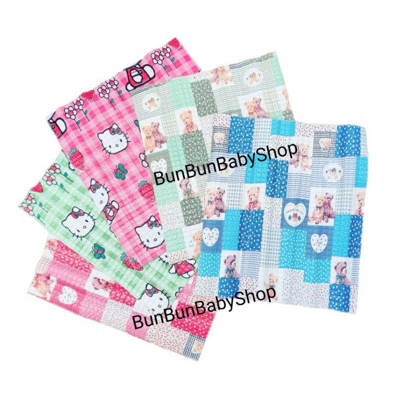 Uk. 55 x 47 cm Perlak Bayi Perlengkapan Bayi Baru Lahir Newborn Alas Ompol Baby Peralatan Tidur