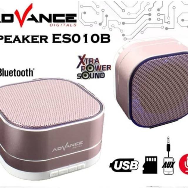Speaker Bluetooth Portable Advance ES010B Slim