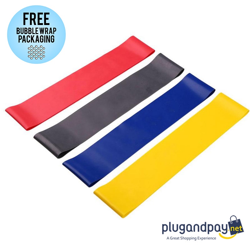 Jual Band Loop Tension Rope Fitness Elastic Rubber Stretch Band Blue