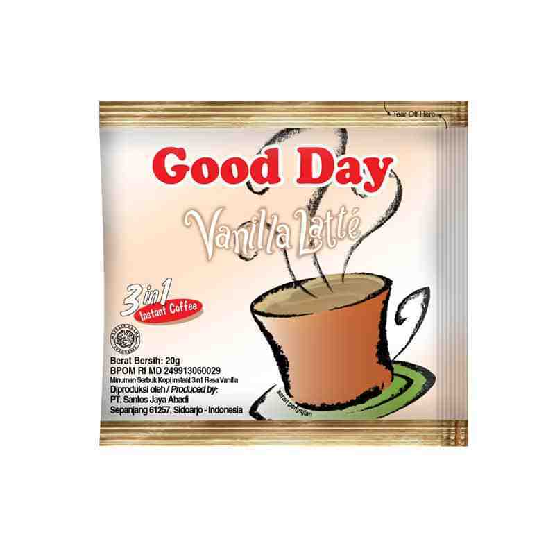 GOOD DAY VANILLA LATTE 10X20/PAK