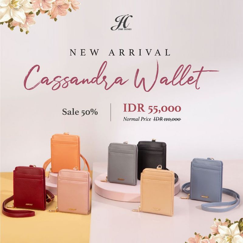 JIMS HONEY DOMPET KECIL CASSANDRA WALLET