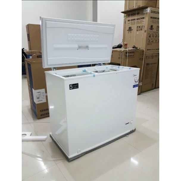 Chest Freezer Midea 150 / 200 liter freezer box (solo sekitar)