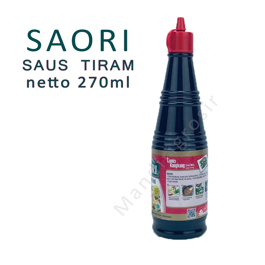 * SAOS* TIRAM * SAORI * 270ml * BUMBU PENYEDAP