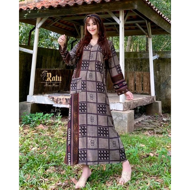 Daster Gamis Rayon Wanita Busui Kekinian Makassar