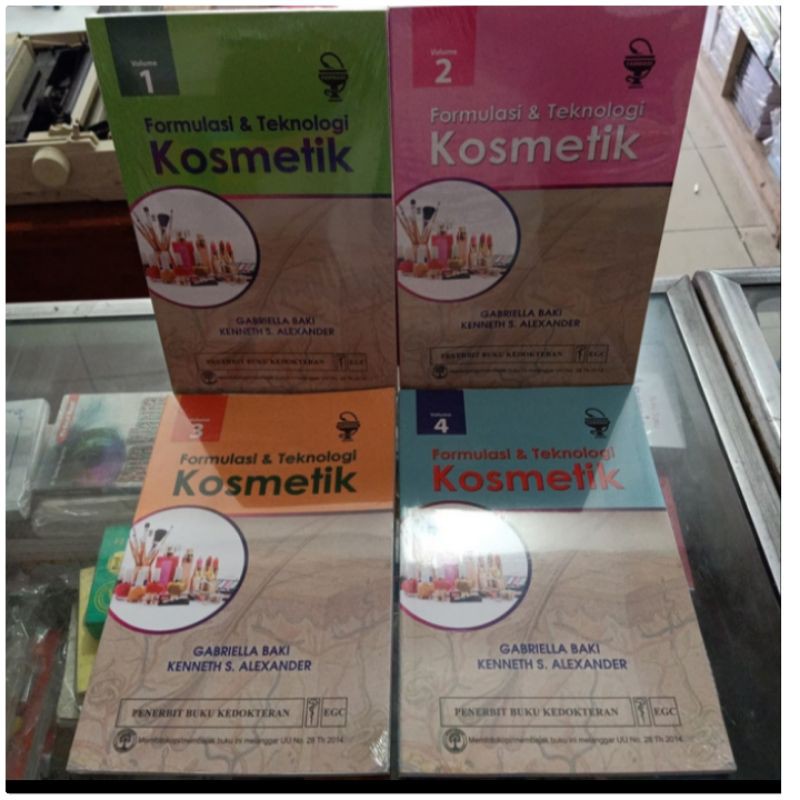 Formulasi & Teknologi Kosmetik Volume 1 2 3 Dan 4 - Gabriella Baki
