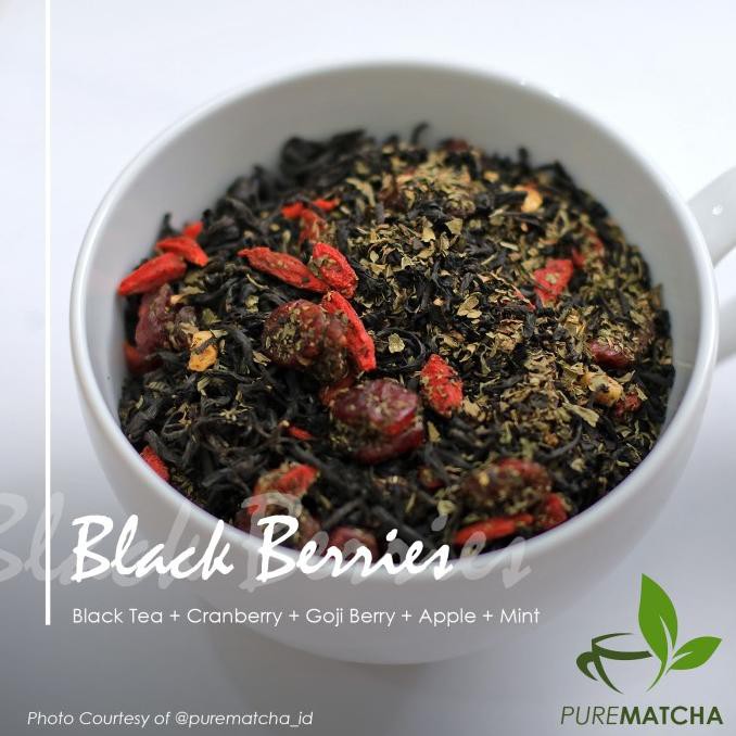 

Jual Artisan Cafe Tea Black Tea Cranberry Goji Berry Apple Mint Teh 100Gr Teh