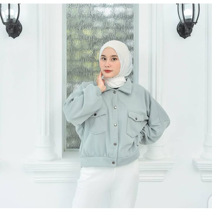 Sweater Wanita Grosir Keren - Olin Button