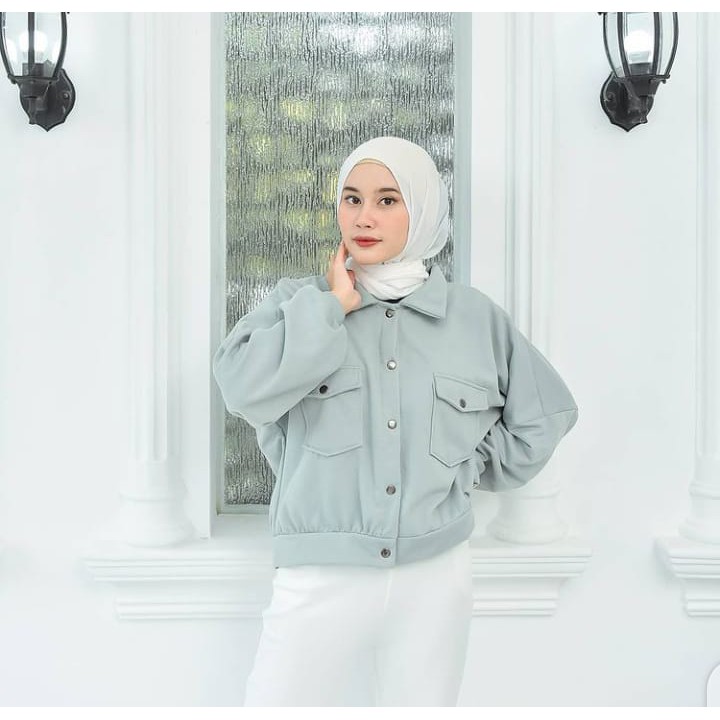 Sweater Wanita Grosir Keren - Olin Button