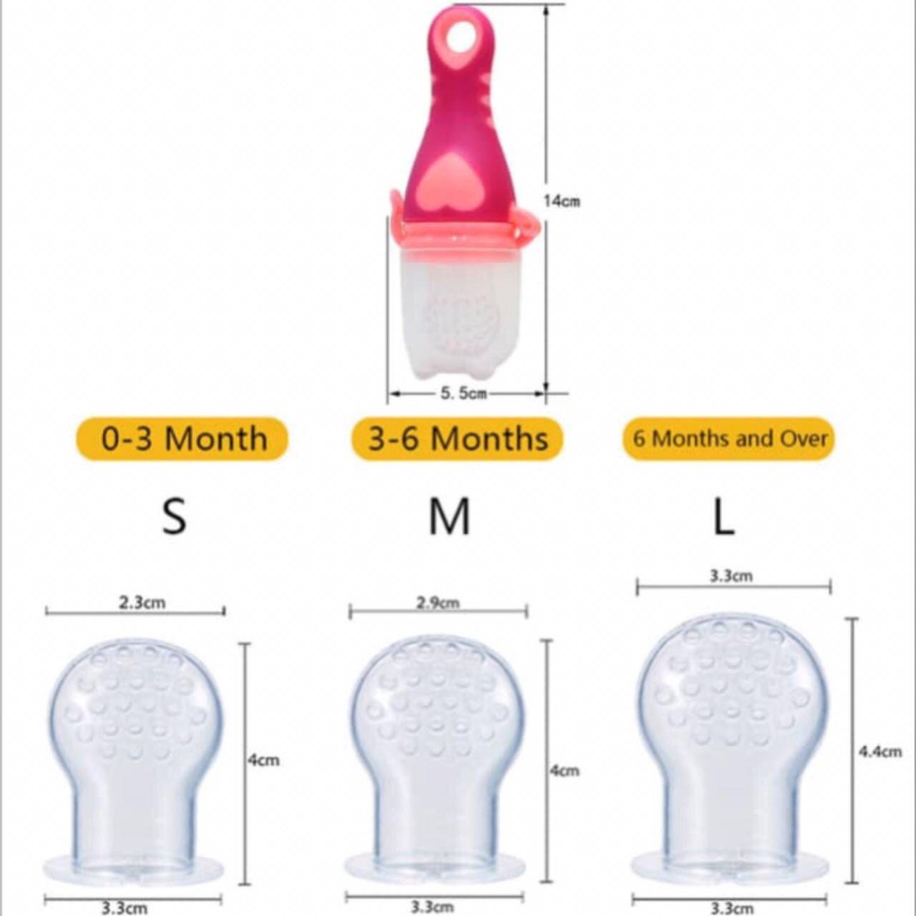 LID038 - Baby Fruit Feeder (Empeng Buah)