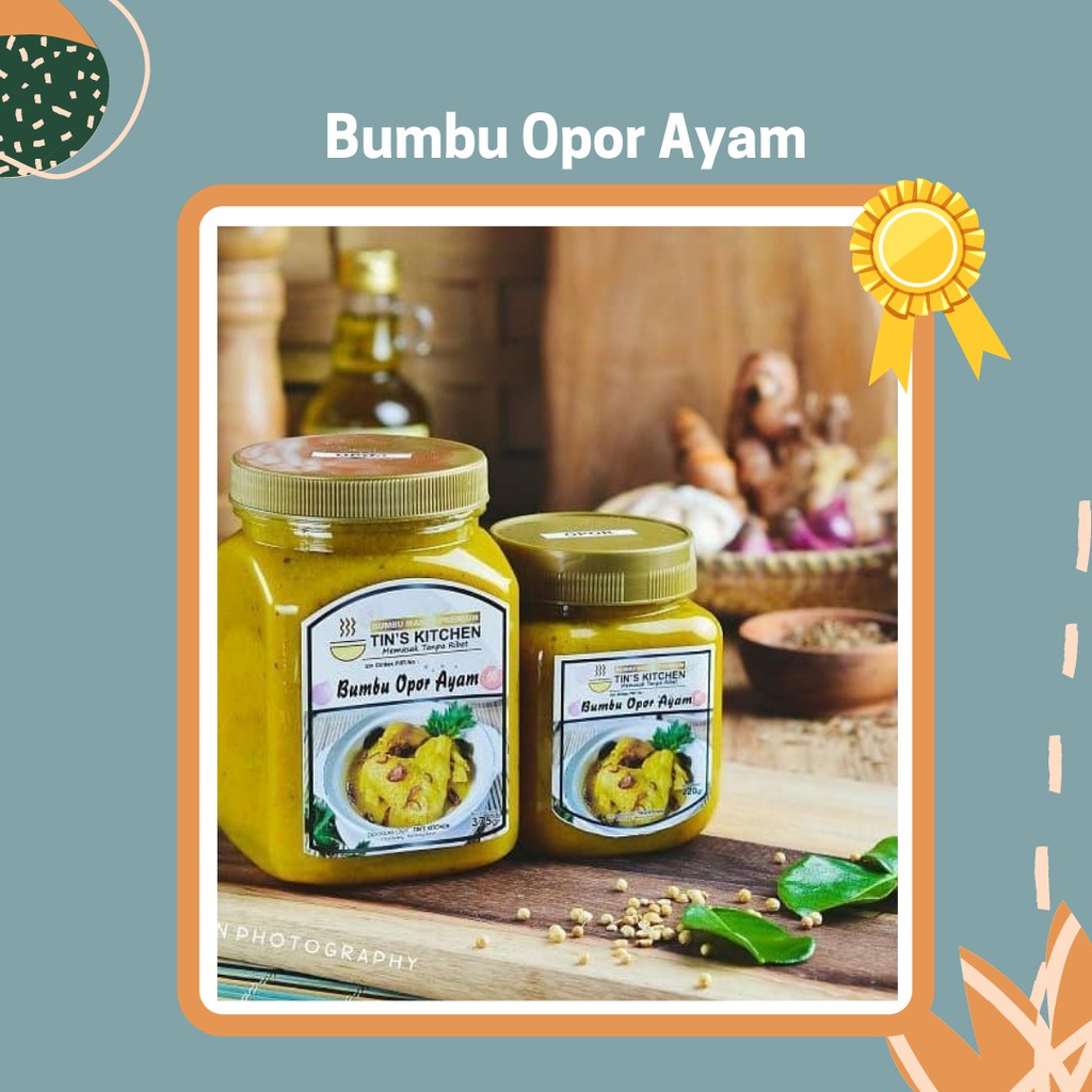 

Bumbu Opor Ayam Instan Dapur Tins Bisa Mpasi