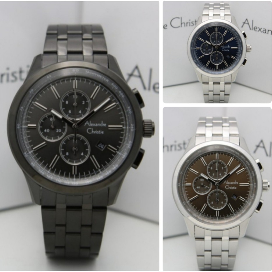 ALEXANDRE CHRISTIE AC 6557 PRIA ORIGINAL.GARANSI RESMI 1 TAHUN
