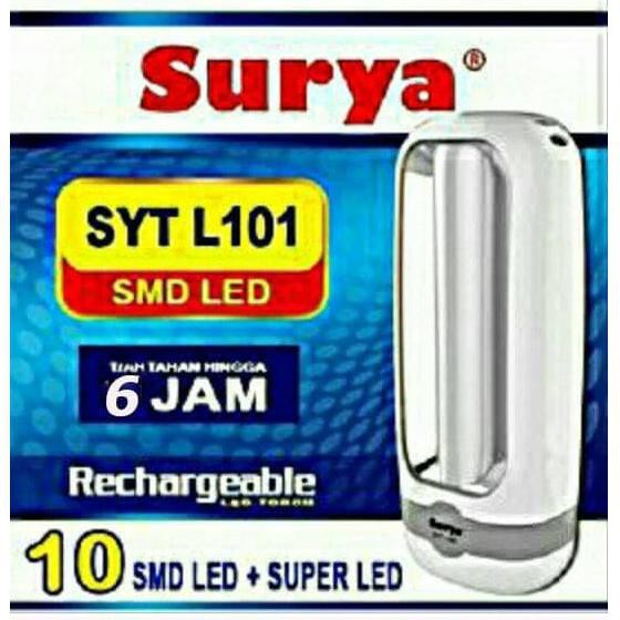 Senter + Lampu SURYA SYT L101 Emergency Led Darurat Lampu