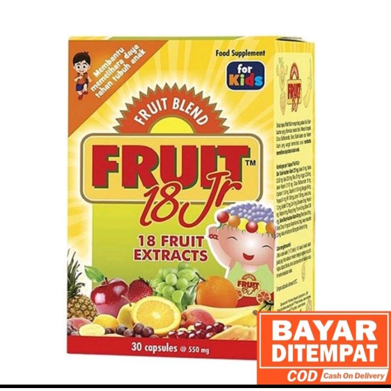 Fruit blend 18 jr , 30 capsul