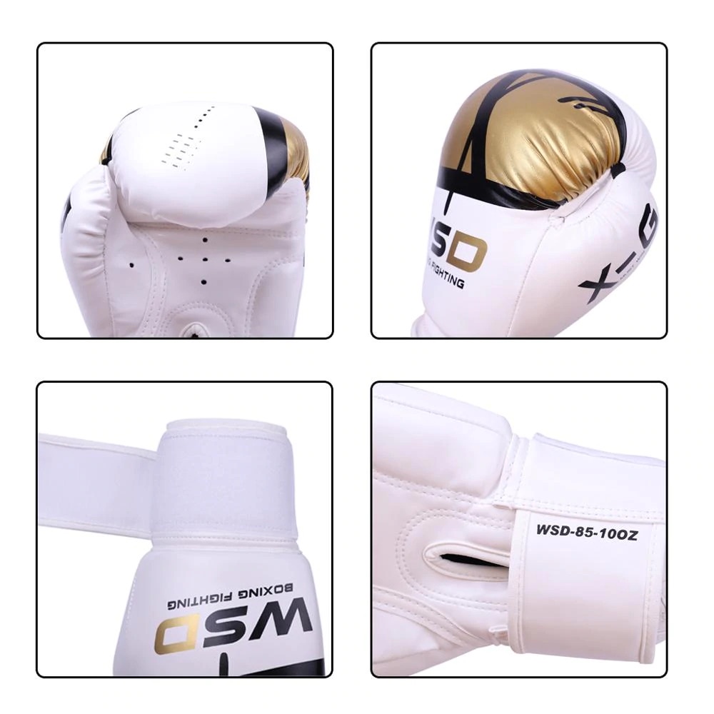 WOESAD Sarung Tangan Tinju MMA UFC Boxing Muay Thai Glove 10 OZ - WSD-85 - Black